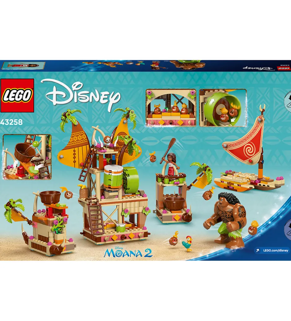 Disney - Vaiana 2 - Kakamora-båd 43258 - 572 Dele>LEGO® Online