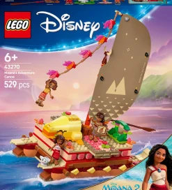 Disney - Vaiana 2 - Vaianas Eventyrkano 43270 - 529 Dele>LEGO® New