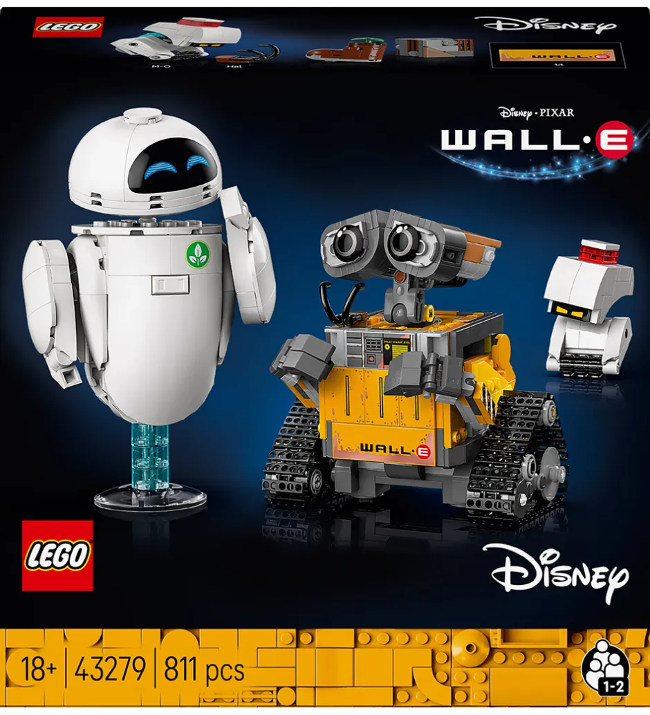 Disney - WALL-E Og Eva 43279 - 811 Dele>LEGO®