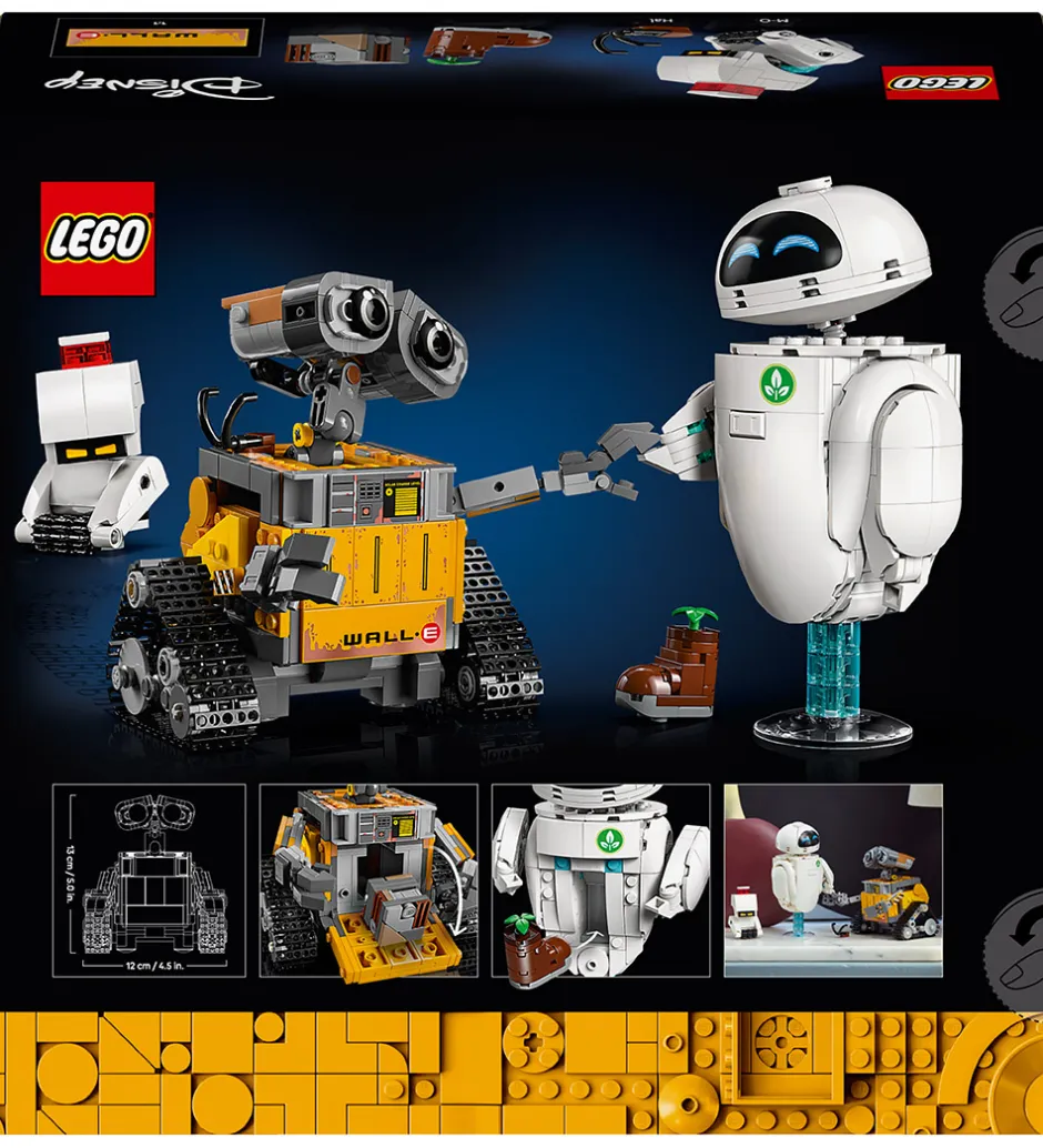 Disney - WALL-E Og Eva 43279 - 811 Dele>LEGO®