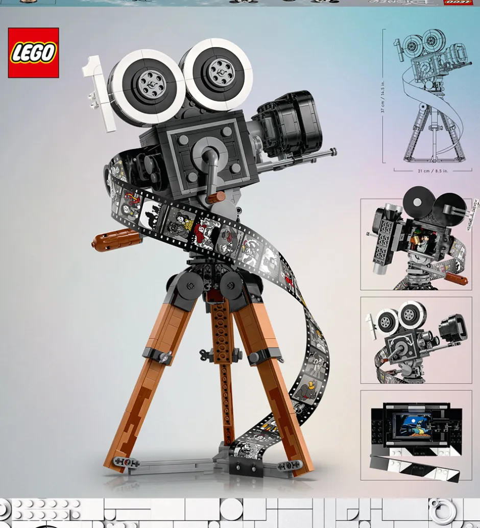 Disney - Walt Disney-kamera 43230 - 810 Dele>LEGO® Discount