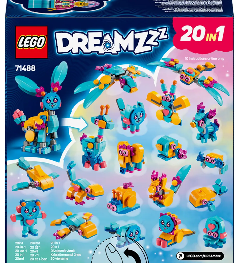 DREAMZzz - Bunchus Kreative Dyreeventyr 71488 - 143 Dele>LEGO® Discount