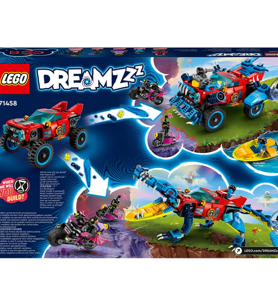 DREAMZzz - Krokodillebil 71458 - 494 Dele>LEGO® Online