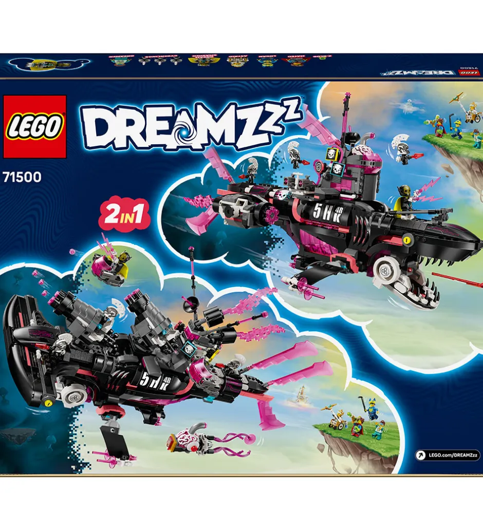 DREAMZzz - Mareridtshaj-ubåd 71500 - 1413 Dele>LEGO® Sale