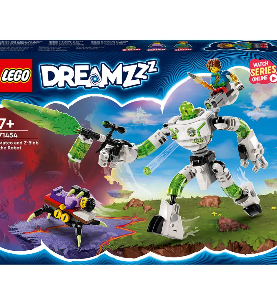 DREAMZzz - Mateo og Robotten Z-Blob 71454 - 237 Dele>LEGO® Sale