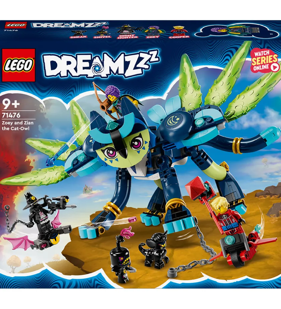 DREAMZzz - Zoey Og Katteuglen Zian 71476 - 437 Dele>LEGO® Clearance