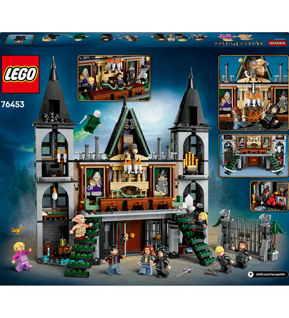 Harry Potter - Malfoy-familiens Herregård 76453 - 1601 Del>LEGO® Best