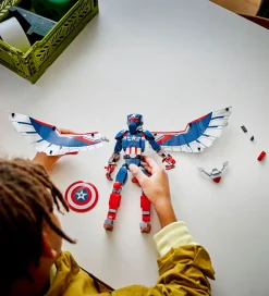 Marvel - Byg selv-figur af den nye Cap... 76296 - 359 Dele><noscript><img width=