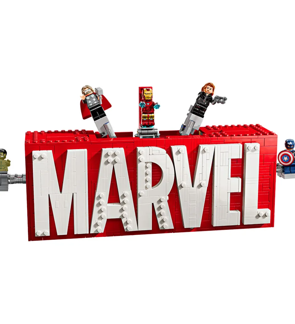Marvel - MARVEL-logo Og Minifigurer 76313 - 931 Dele>LEGO® Clearance
