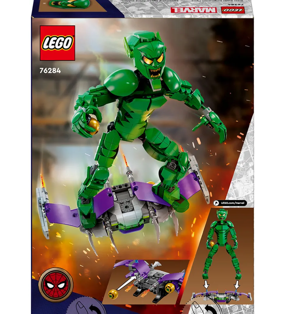 Marvel Spider-Man - Byg selv-figur af... 76284 - 471 Dele>LEGO® Discount