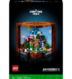 Minecraft - Craftingbordet 21265 - 1195 Dele>LEGO®