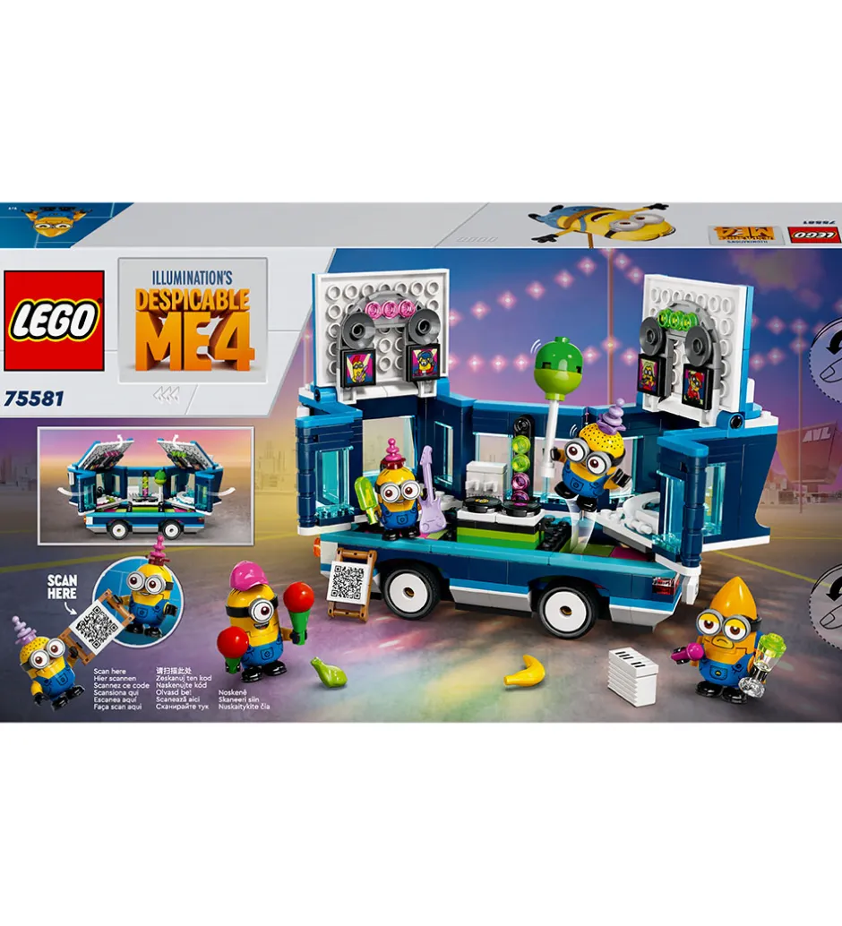 Minions - Minions-partybus 75581 - 379 Dele>LEGO® Online