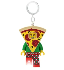 Nøglering m. Lommelygte - Pizza Guy>LEGO® Outlet