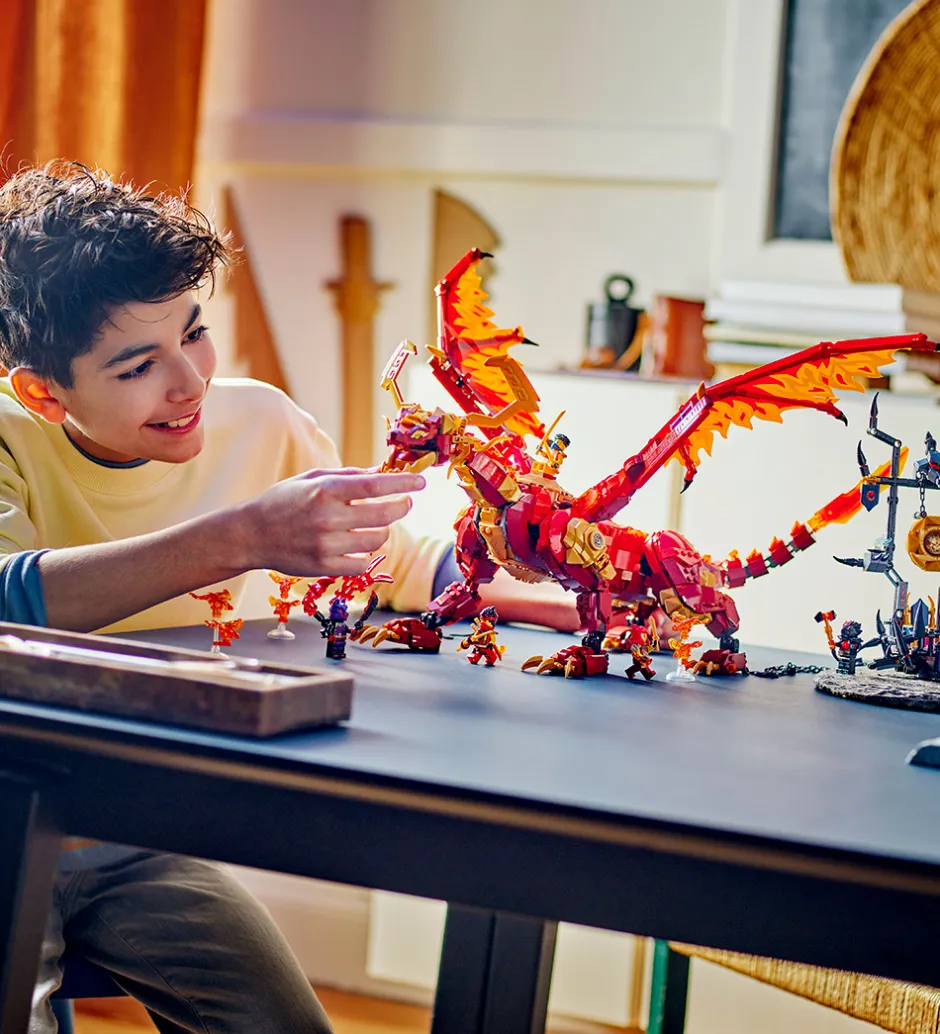 Ninjago - Bevægelses-kildedrage 71822 - 1716 Dele>LEGO® Discount