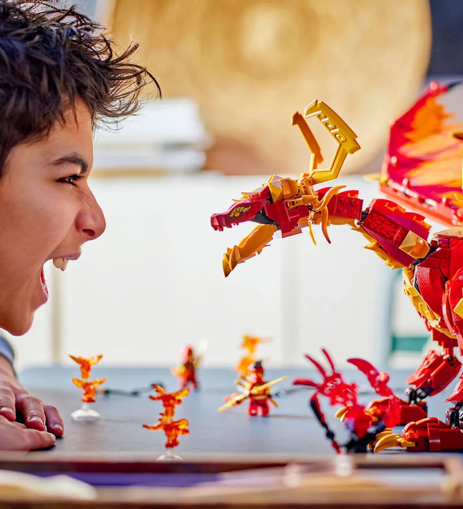 Ninjago - Bevægelses-kildedrage 71822 - 1716 Dele>LEGO® Discount
