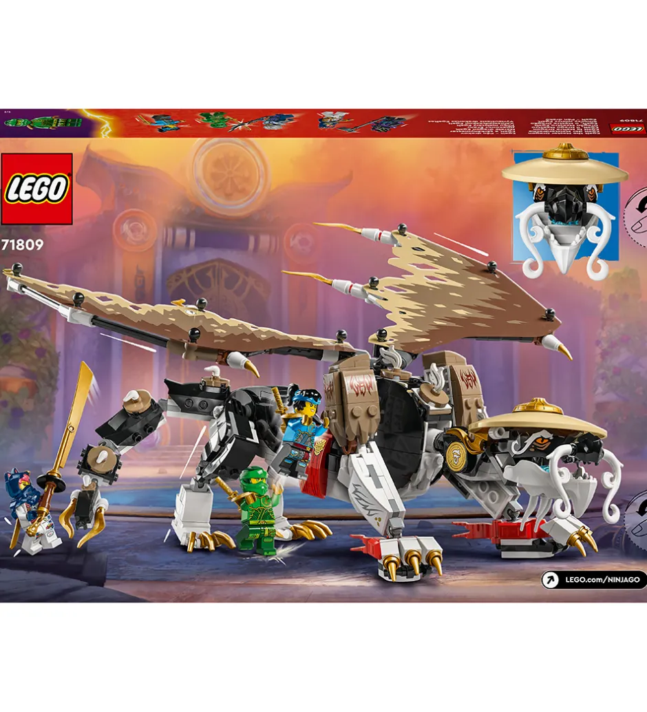 Ninjago - Mesterdragen Egalt 71809 - 532 Dele>LEGO® Outlet
