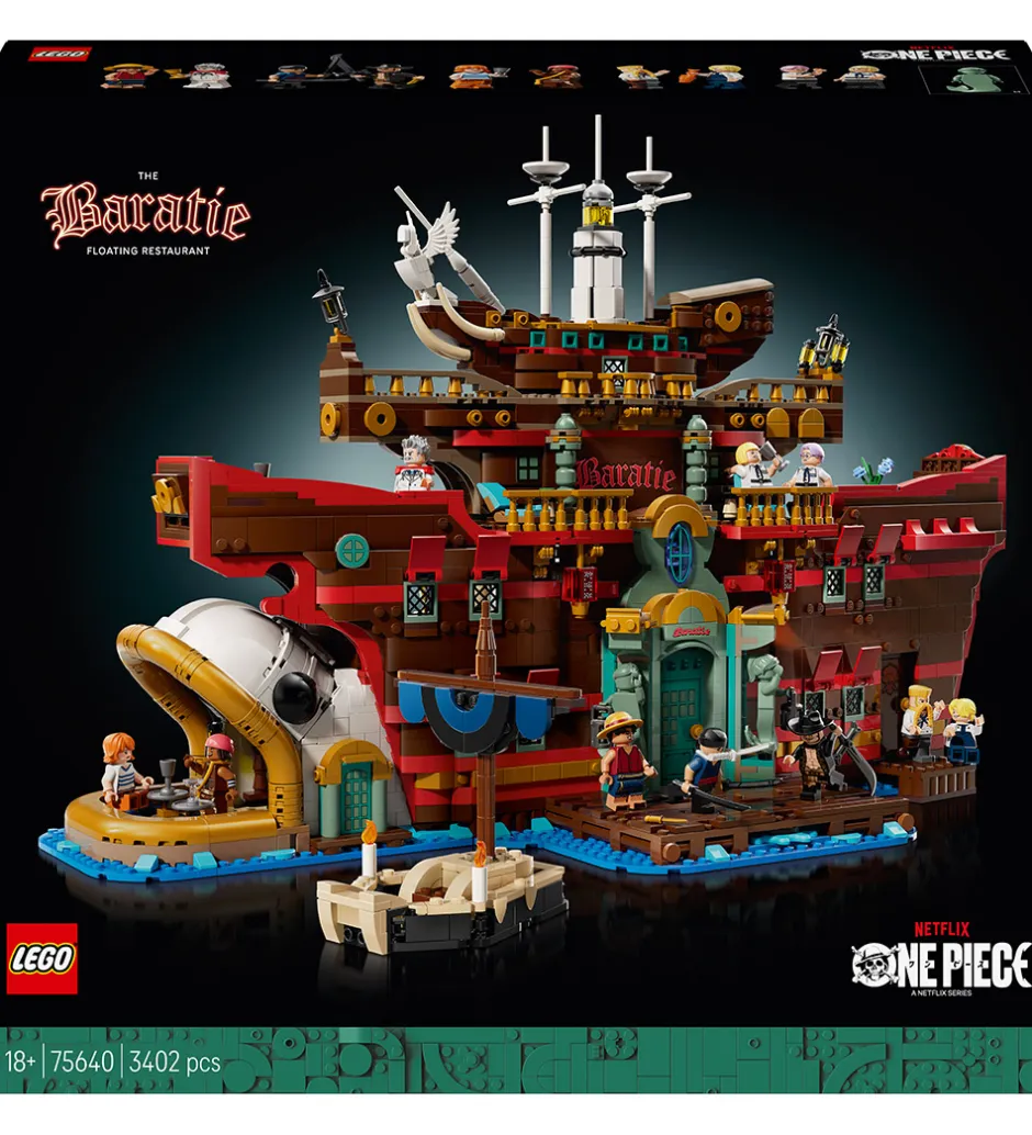 One Piece - Den Flydende Restaurant Baratie 75640 - 3402 D>LEGO® Clearance
