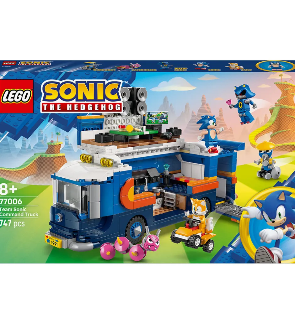 Sonic The Hedgehog - Team Sonics Kommandovogn 77006 - 747>LEGO® Outlet
