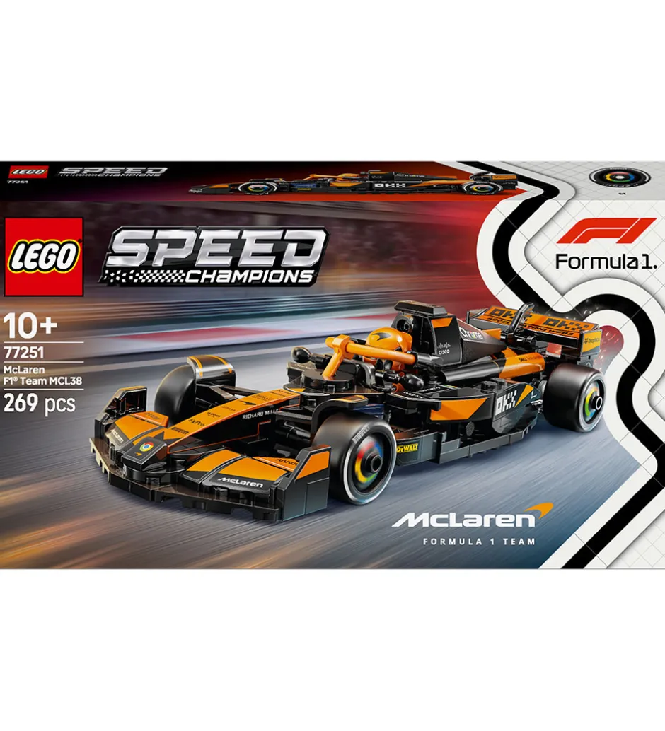 Speed Champions - McLaren F1® Team MCL... 77251 - 269 Dele>LEGO®