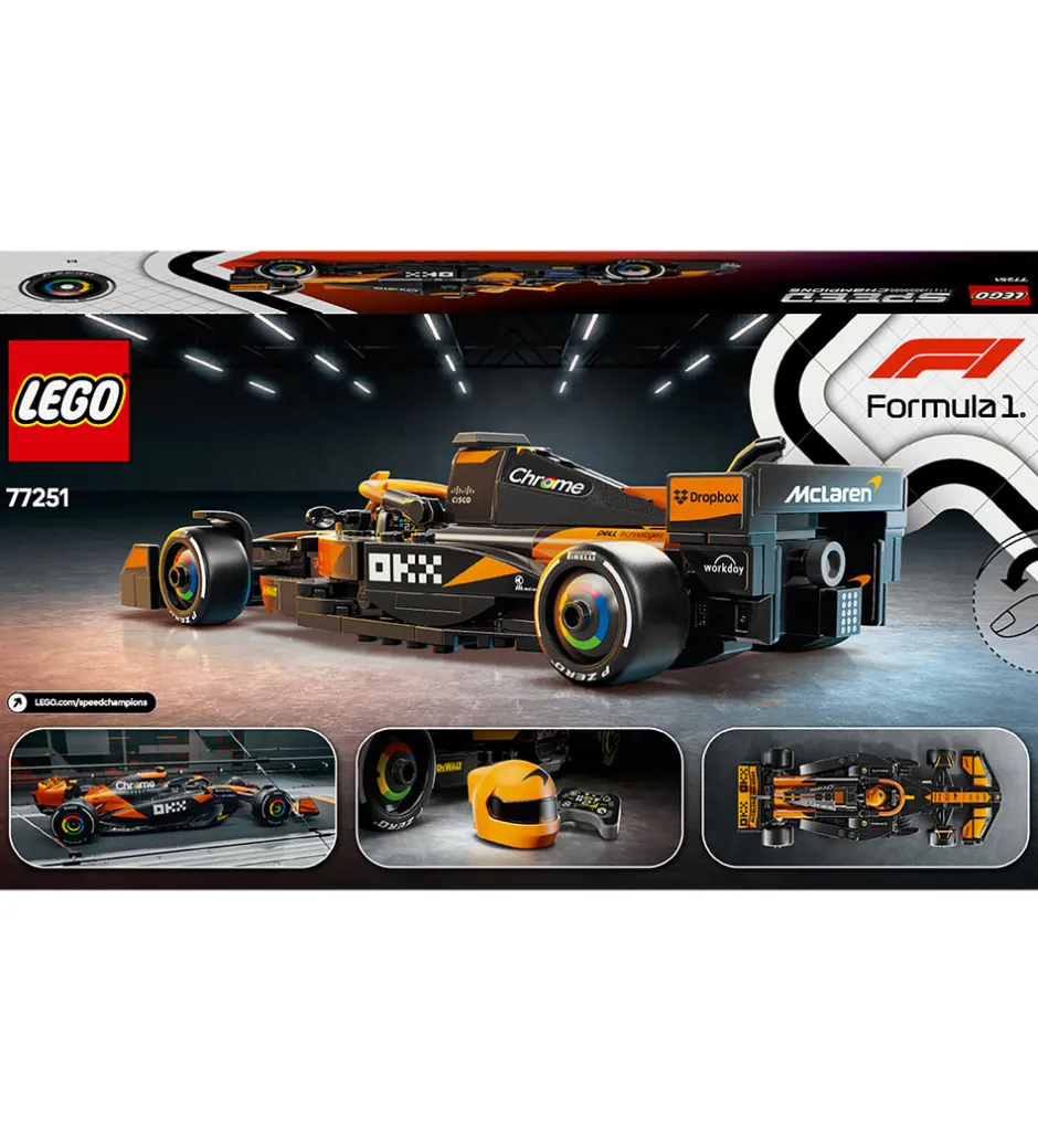 Speed Champions - McLaren F1® Team MCL... 77251 - 269 Dele>LEGO®