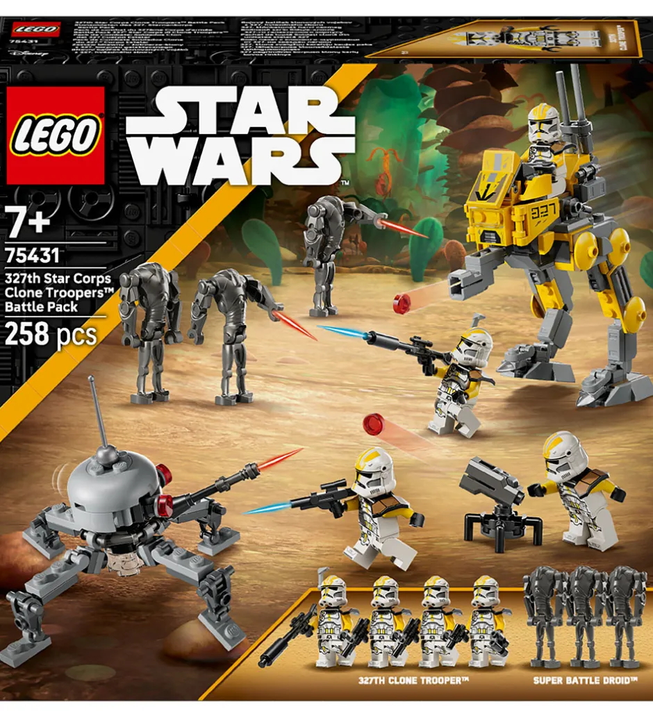 Star Wars - Battle Pack Med Klonsoldater 75431 - 258 Dele>LEGO® Hot