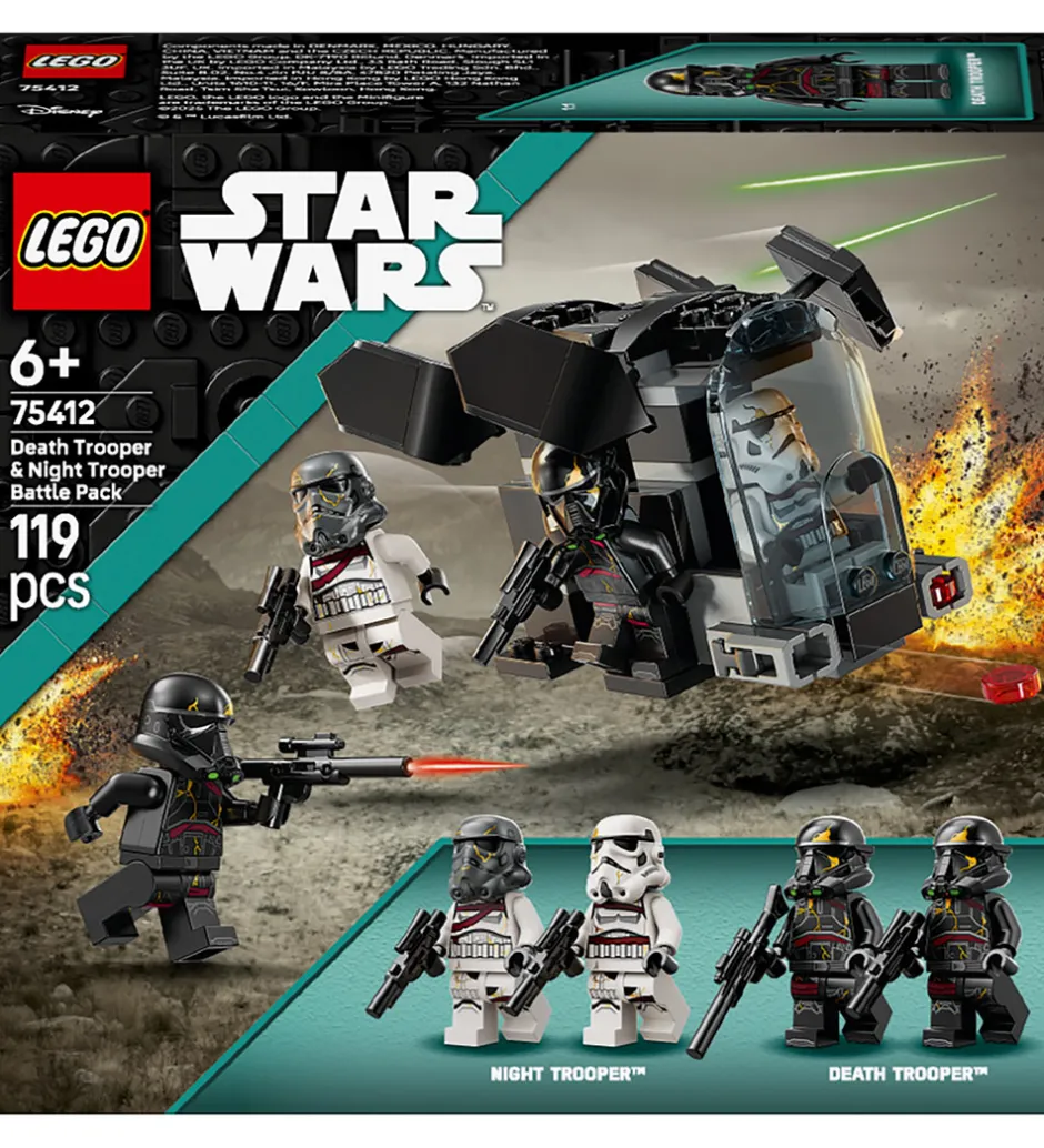 Star Wars - Battle Pack med dødssoldat... 75412 - 119 Dele>LEGO® Hot