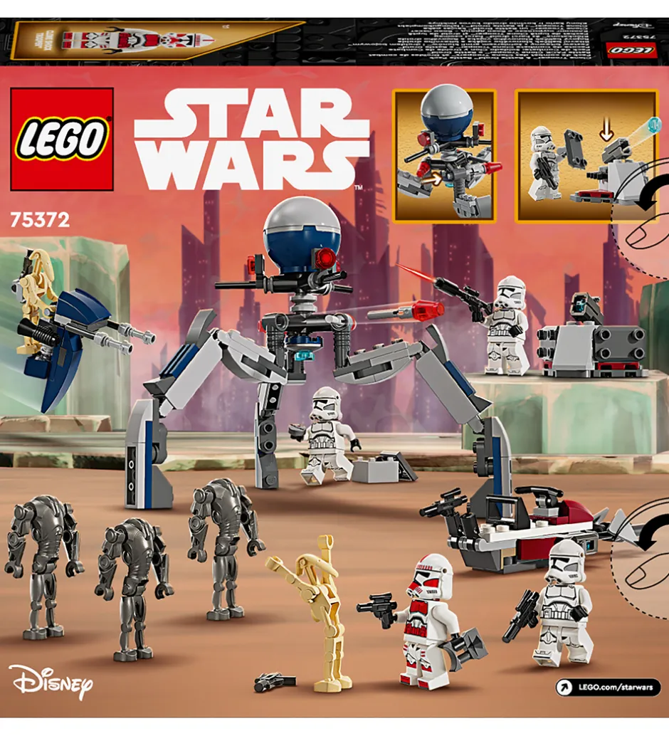 Star Wars - Battle Pack Med Klonsoldat... 75372 - 215 Dele>LEGO® Discount