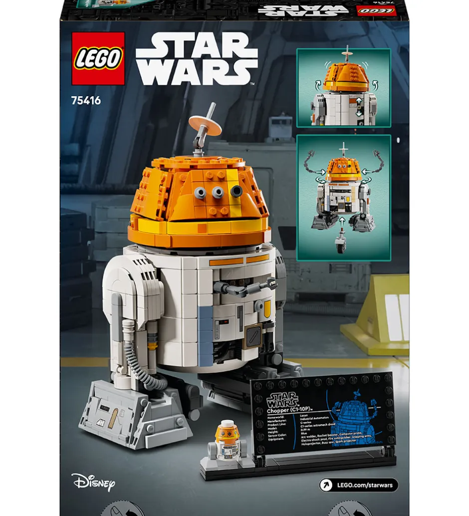 Star Wars - Chopper (C1-10P)™ astromekdroide 75416 ->LEGO® Online