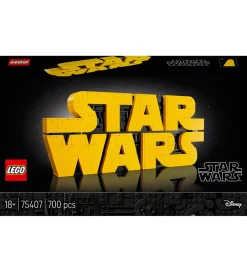 Star Wars - Klodsbygget Star Wars Logo 75407 - 700 Dele>LEGO® Hot