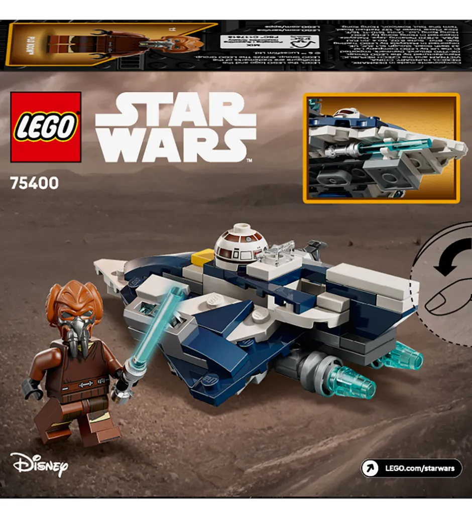 Star Wars - Microfighter af Plo Koons™ 75400 - 89 De>LEGO® Online