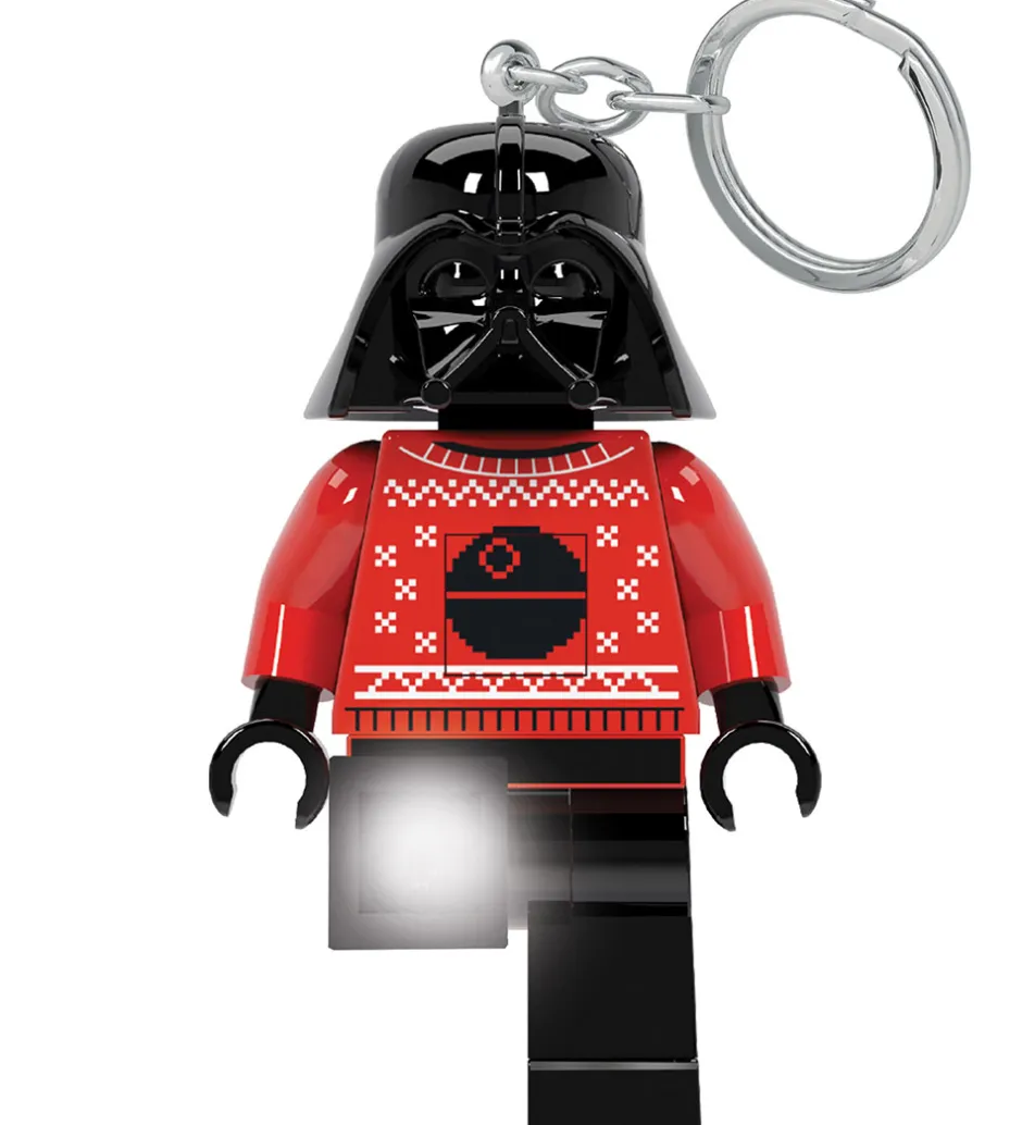 Star Wars Nøglering m. Lommelygte - Darth Vader m. G>LEGO® Hot