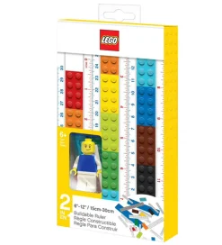 Stationery Lineal - 30 cm - Byg Selv m. Figur>LEGO® Sale