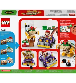 Super Mario - Bowsers Muskelbil - Udv. 71431 - 458 Dele><noscript><img width=