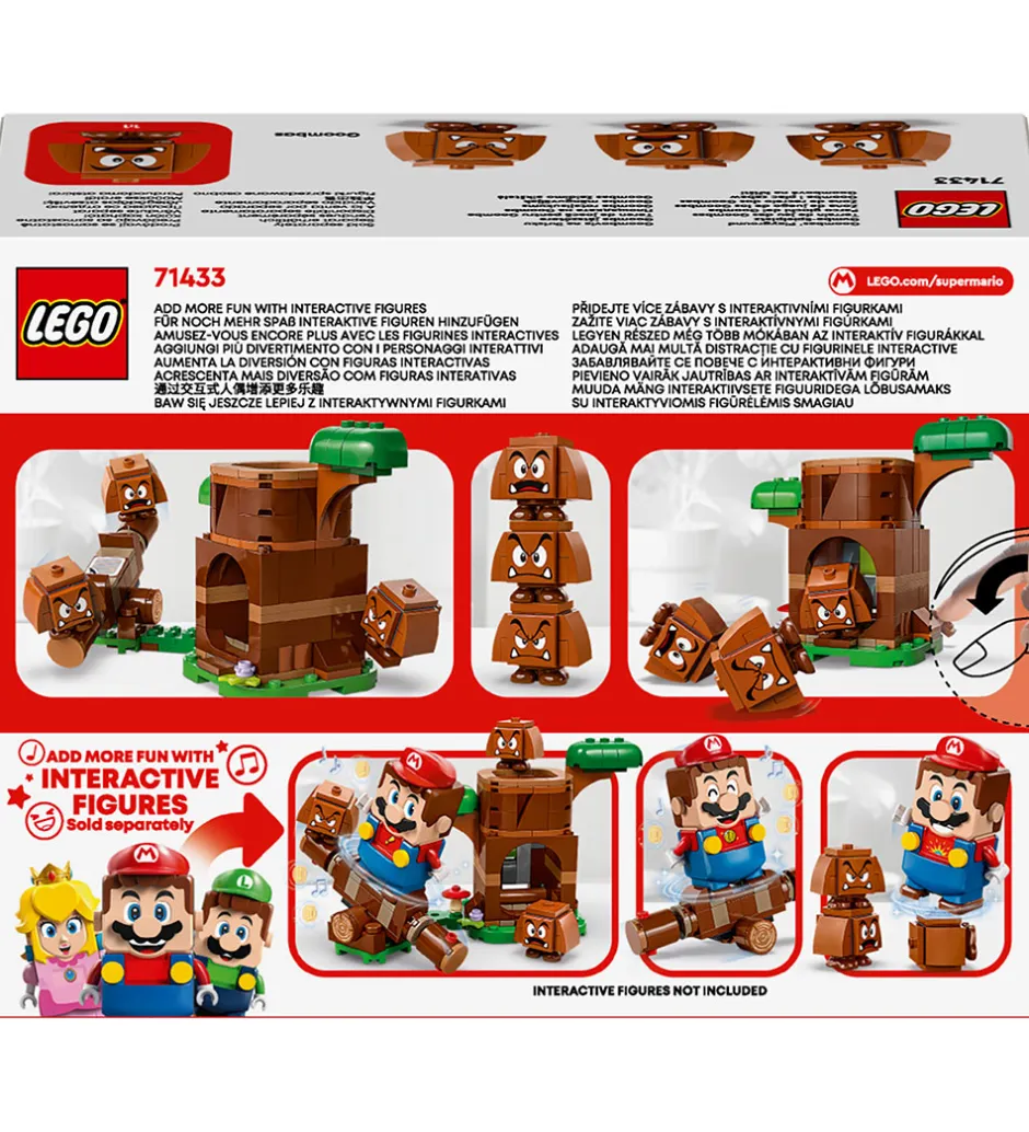Super Mario - Goomba-Legeplads 71433 - 173 Dele>LEGO® New