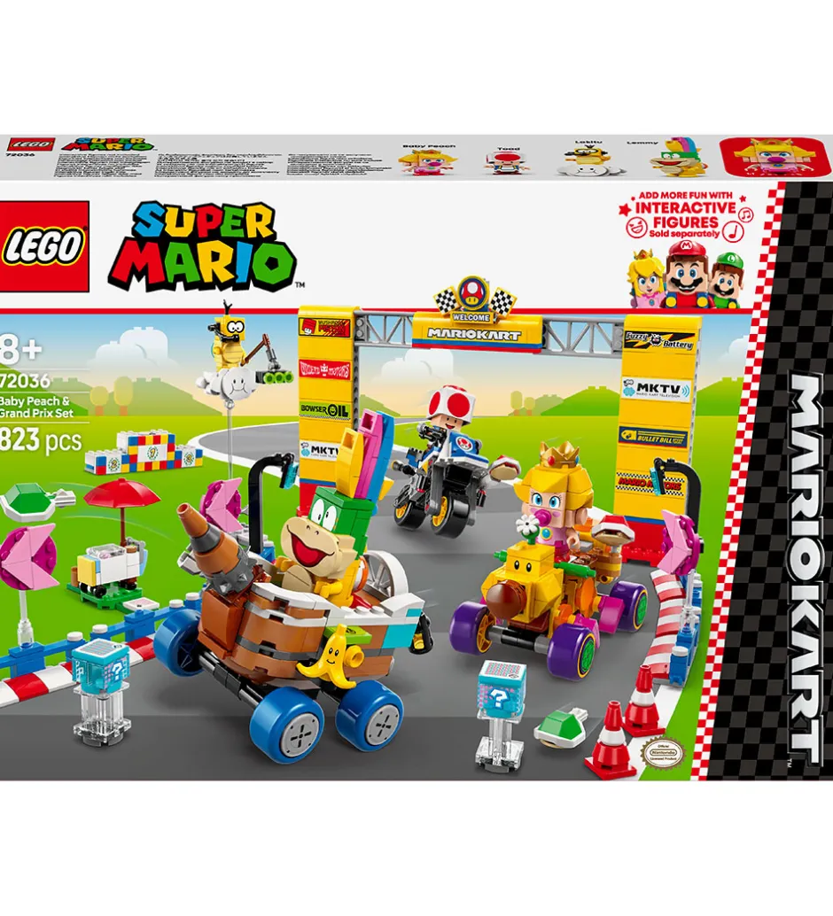 Super Mario - Mario Kart - Baby Peach ... 72036 - 823 Dele>LEGO® Outlet