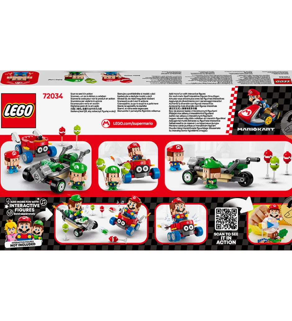 Super Mario - Mario Kart: Baby Mario ... 72034 - 321 Dele>LEGO® Online