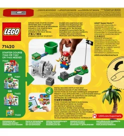 Super Mario - Næsehornet Rambi - Udv. 71420 - 106 Dele><noscript><img width=
