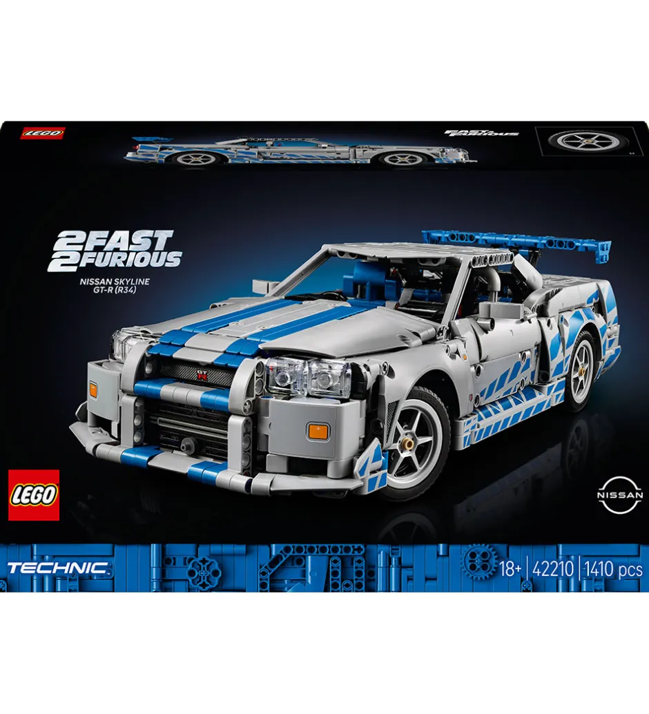 Technic - 2 Fast 2 Furious Nissan Sky... 42210 - 1410 Dele>LEGO® Clearance