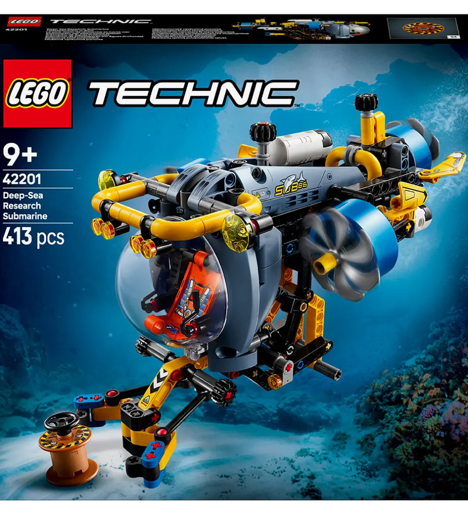 Technic - Dybhavsforsknings-Ubåd 42201 - 413 Dele>LEGO® Sale
