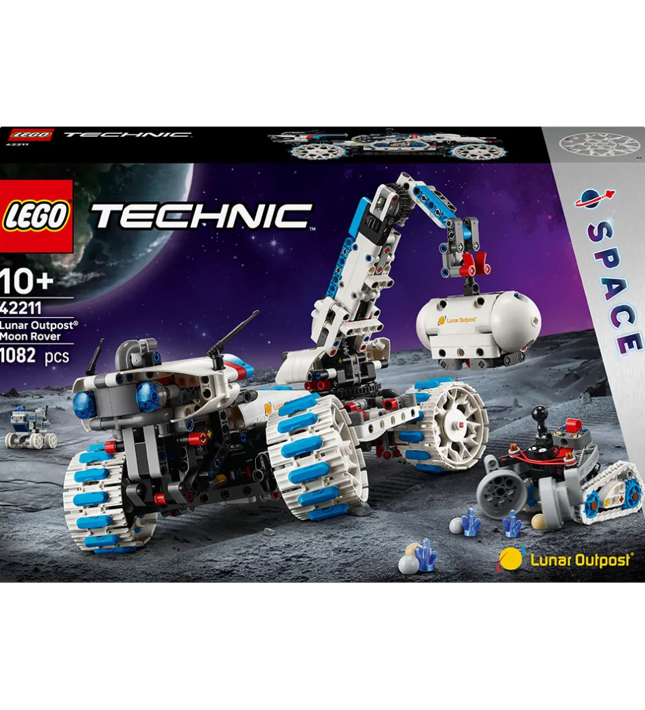 Technic - Lunar Outpost Månerover Rumfartøj 42211 - 1082 D>LEGO® Hot