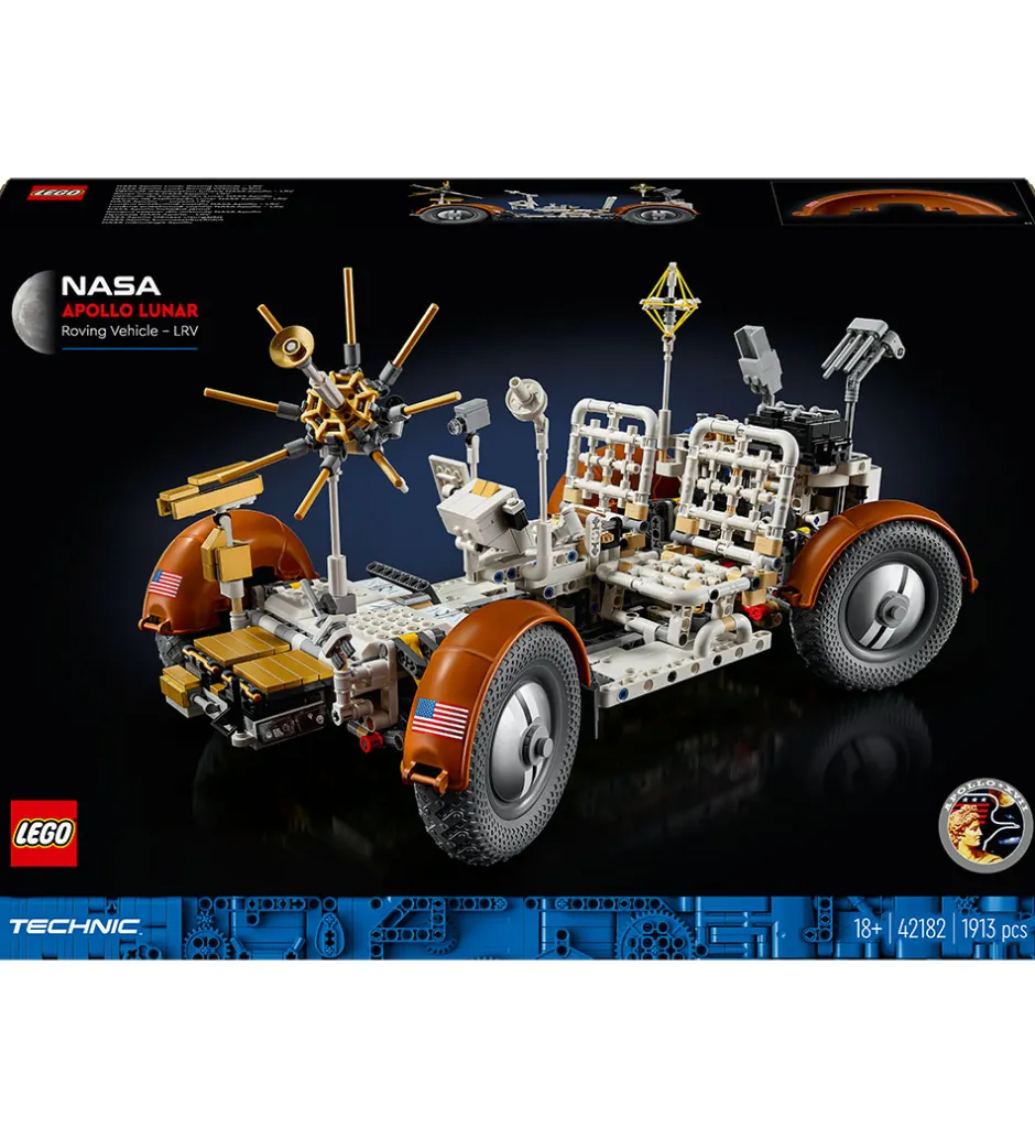 Technic - NASA Apollo-månebil - LRV 42182 - 1913 Dele>LEGO® Sale