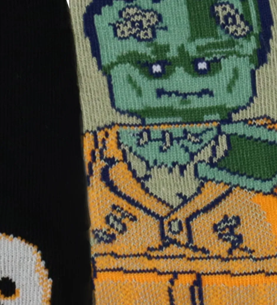 Strømper - 3-pak - LwAgan - Sort/Rød/Beige m. Hallowe>LEGO® Wear Sale