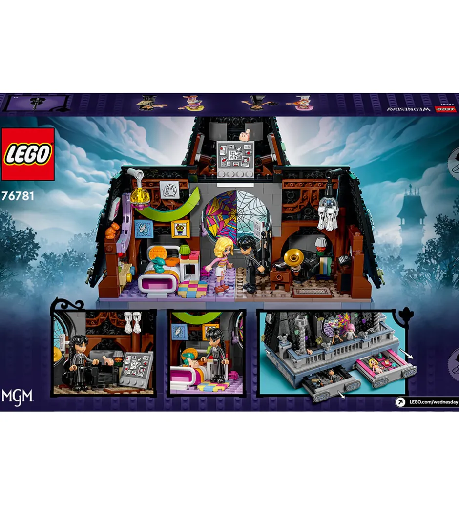 Wednesday - Wednesday Og Enids Værelse 76781 - 750 Dele>LEGO® Best