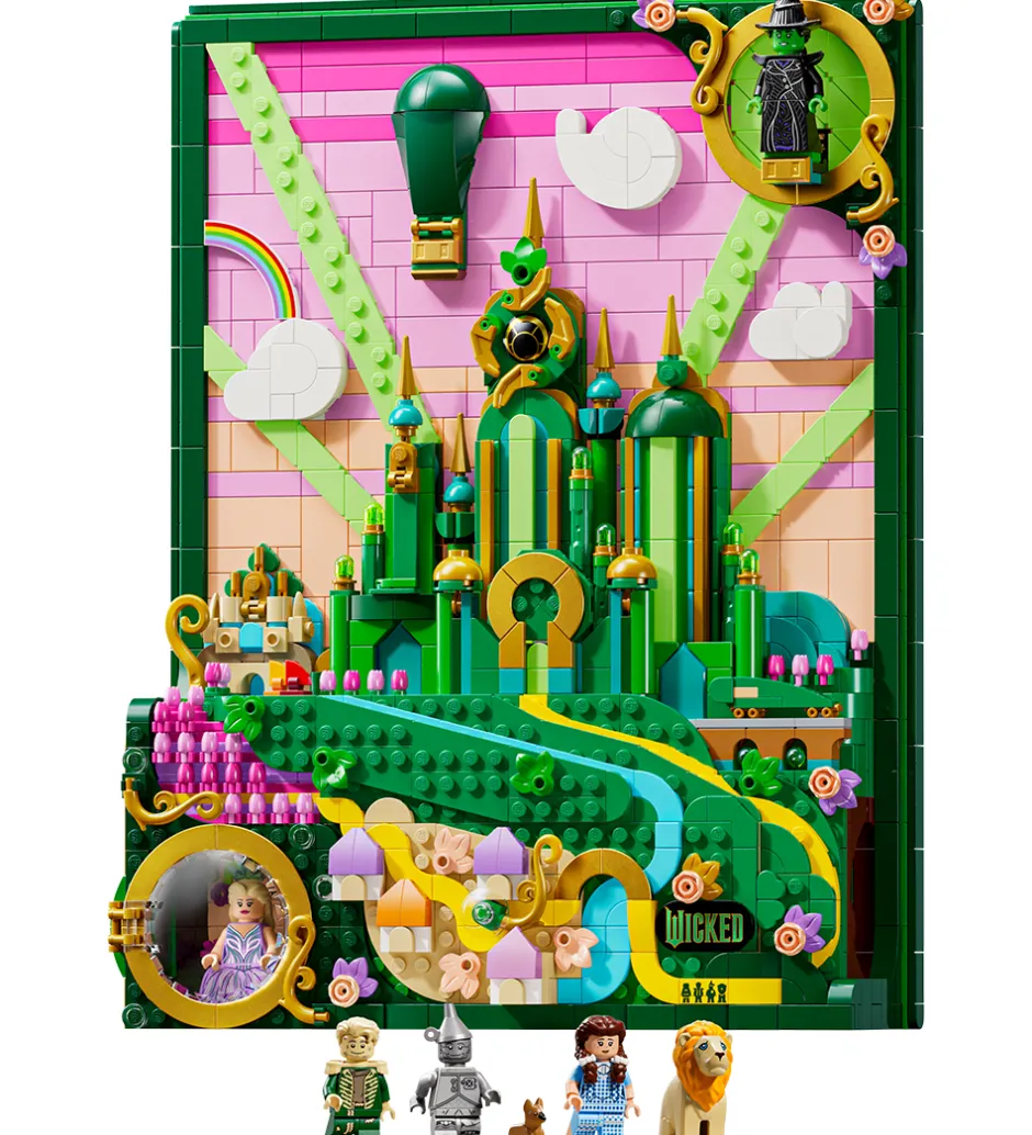 Wicked - Emerald City - Vægkunst 75685 - 1518 Dele>LEGO®