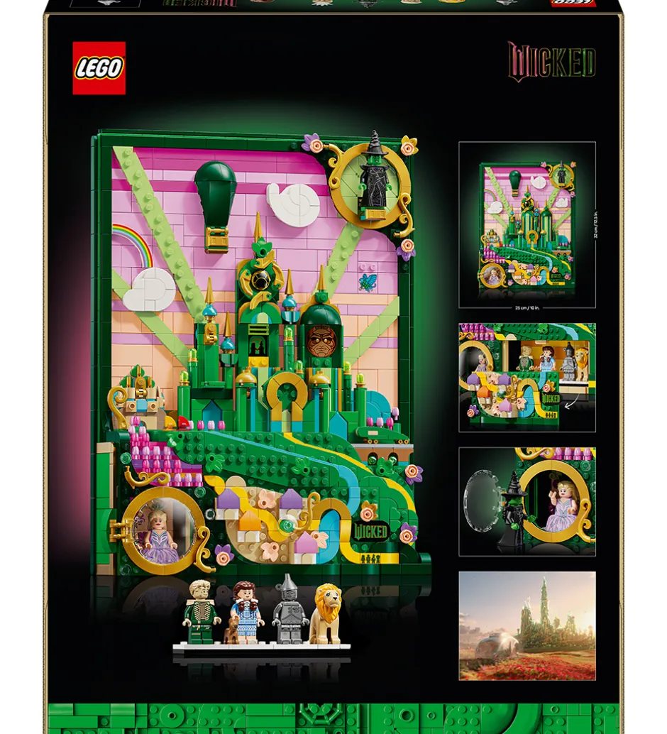 Wicked - Emerald City - Vægkunst 75685 - 1518 Dele>LEGO®