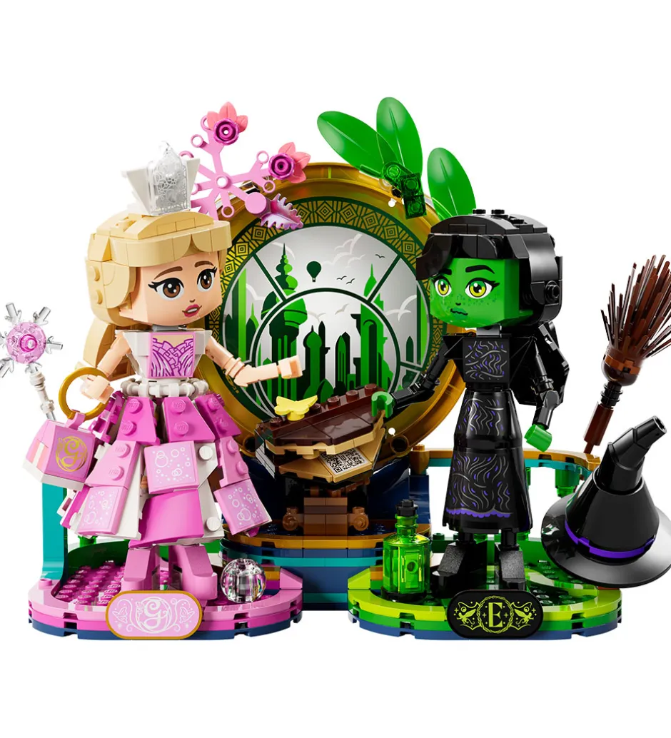 Wicked - Figurer af Elphaba og Glinda 75682 - 558 Dele>LEGO® Hot