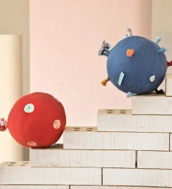 Aktivitetsbold m. Rangle - Paulette - Rød/Multi>Lilliputiens