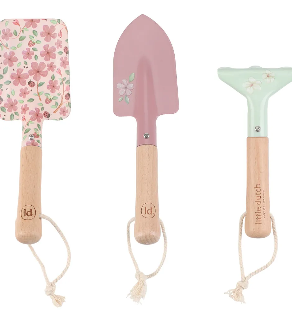 Haveredskaber - 3-pak - Fairy Garden - Pink>Little Dutch Sale