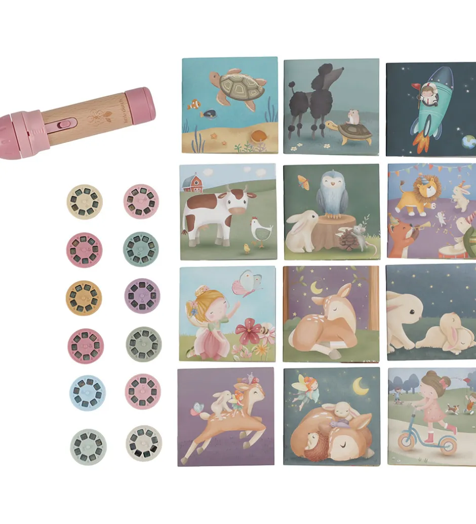 Historie Projektorlommelygte - Pink>Little Dutch Outlet