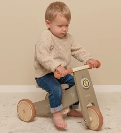 Løbecykel - Træ - Olive><noscript><img width=